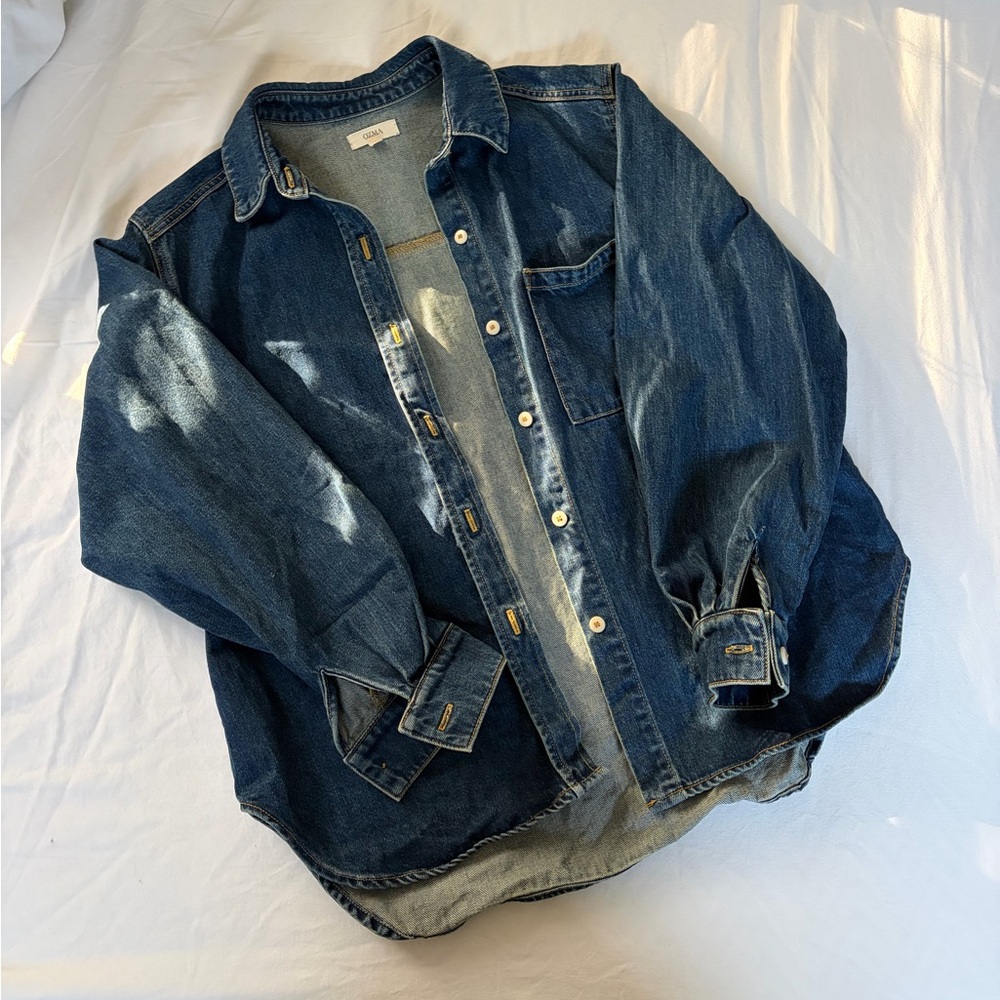 Ozma Marcie Demin Button Down